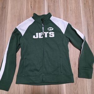 NFL Green and White Jets Sweatshirt
